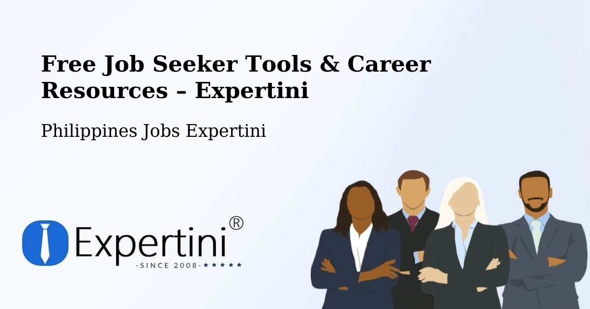 Free Job Seeker Tools & Career Resources – Basag - Basag, Philippines Jobs Expertini