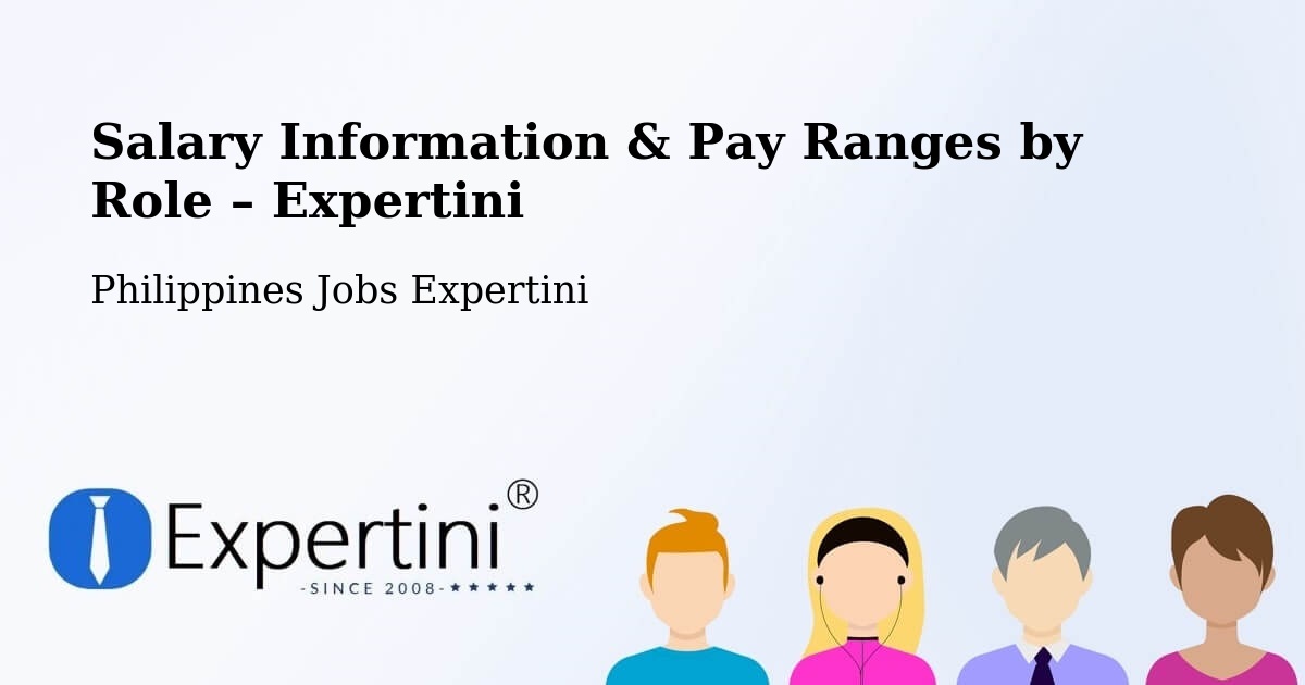 Salary Information & Pay Ranges – Basag - Basag, Philippines Jobs Expertini